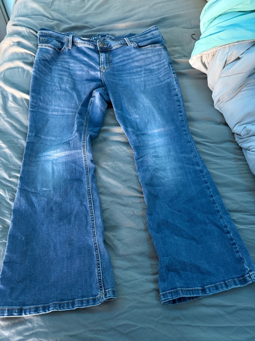 torrid Blue Slim Boot Super Stretch Jeans